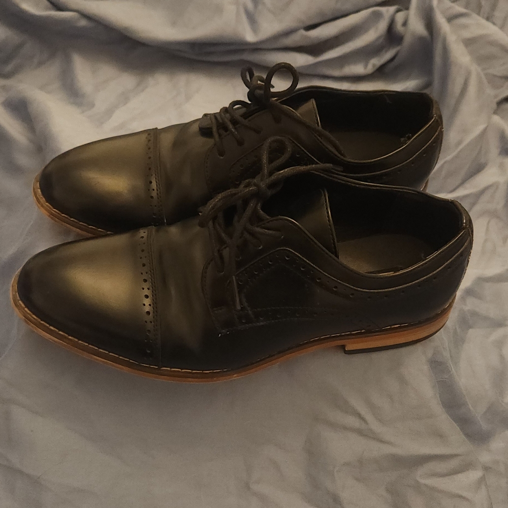 Stacy Adams Classic Black Oxfords